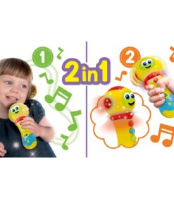 Pienten mikrofoni 2 in 1