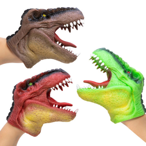 Dinosaurus käsinukke kuminen