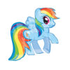 My Little Pony Rainbow Dash muotofoliopallo