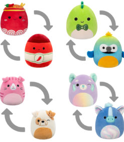 Pehmolelu Squishmallows 13cm käännettävä