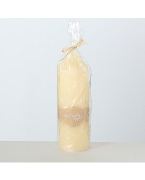 Pilarikynttilä 30cm kerma