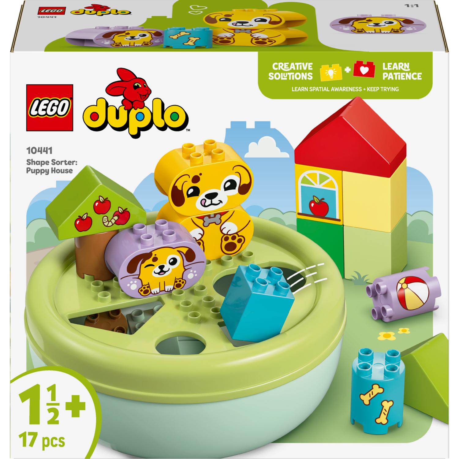 Lego® Duplo®10441 Opetellaan muotoja: Koiranpentujen talo - Image 4