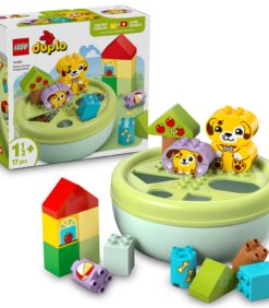 Lego® Duplo®10441 Opetellaan muotoja: Koiranpentujen talo
