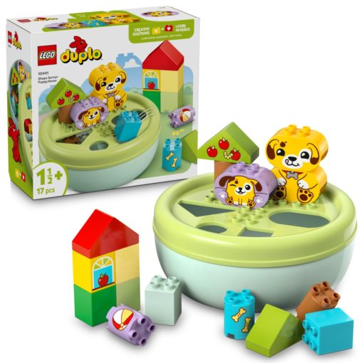 Lego® Duplo®10441 Opetellaan muotoja: Koiranpentujen talo
