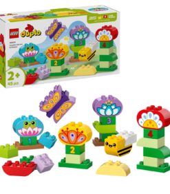 Lego® Duplo®10444 Kaupunki Mielikuvituspuutarha ja hauskat kukat pinoamislelu