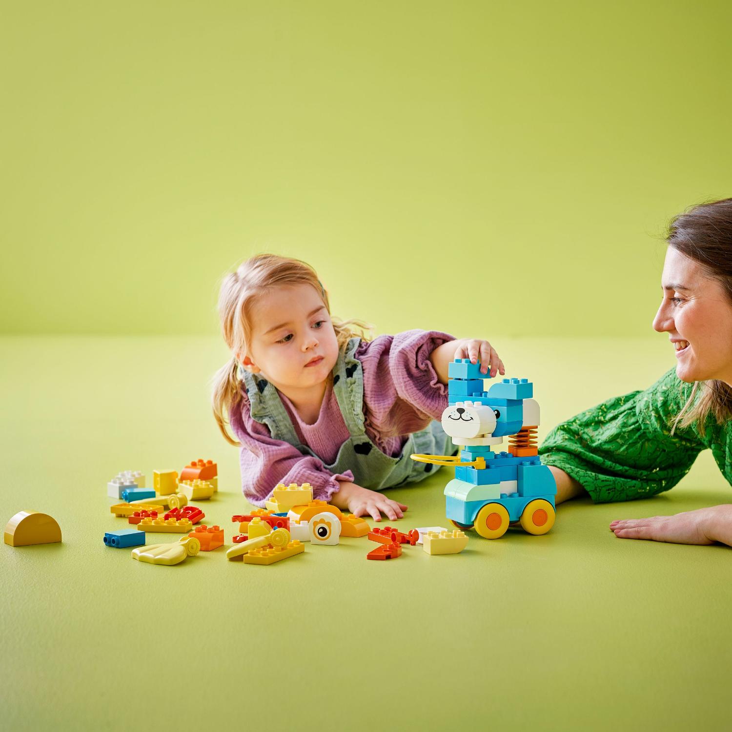 Lego®Duplo® 10448 Kaupunki: Eläimiä pyörien päällä – 3in1-setti - Image 3