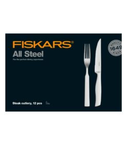 Fiskars All Steel pihviaterinsetti 12 osaa