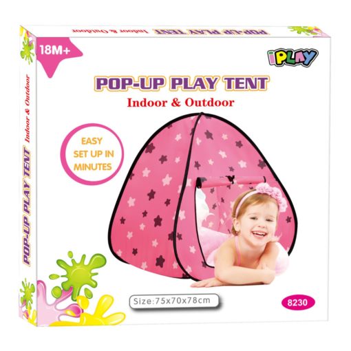 Pop-up leikkiteltta pinkki - Image 2