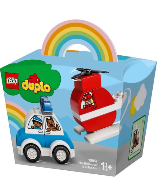 Lego Duplo 10957 Sammutushelikopteri ja poliisi