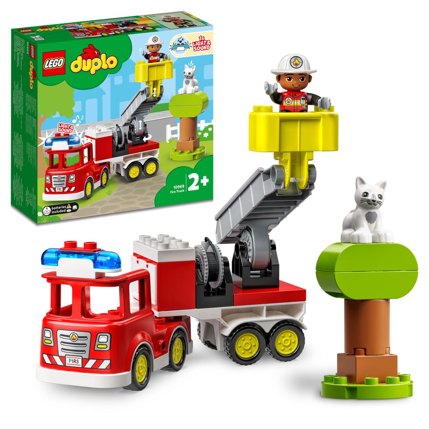 Lego® Duplo®10969 Pelastustehtävät: Paloauto