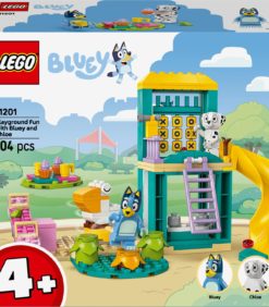 Lego® Bluey 11201: Blueyn ja Katin hupihetket leikkikentällä