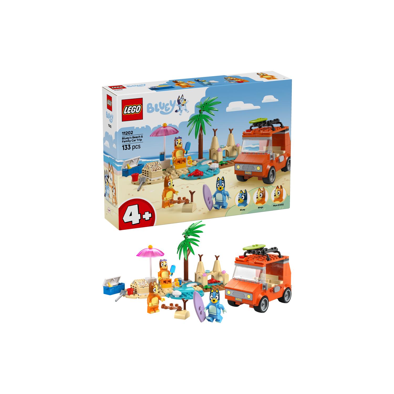 Lego® Bluey 11201: Blueyn ja Katin hupihetket leikkikentällä