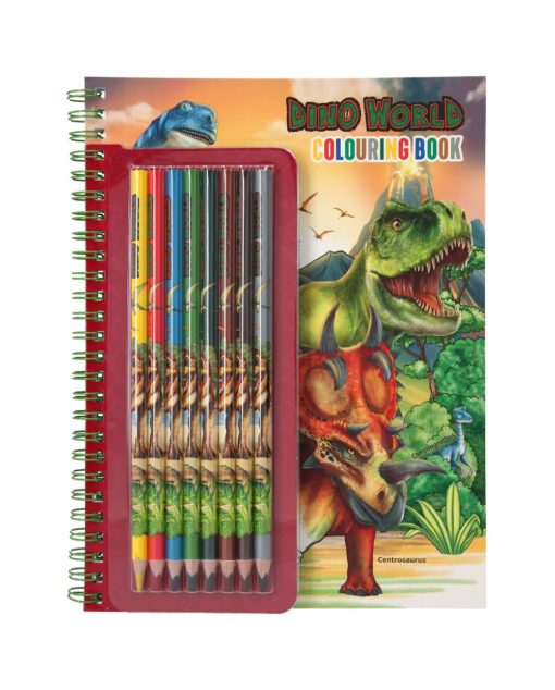 Dino World värityskirja+kynät