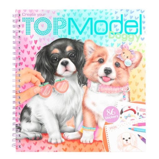 TOPmodel Doggy värityskirja