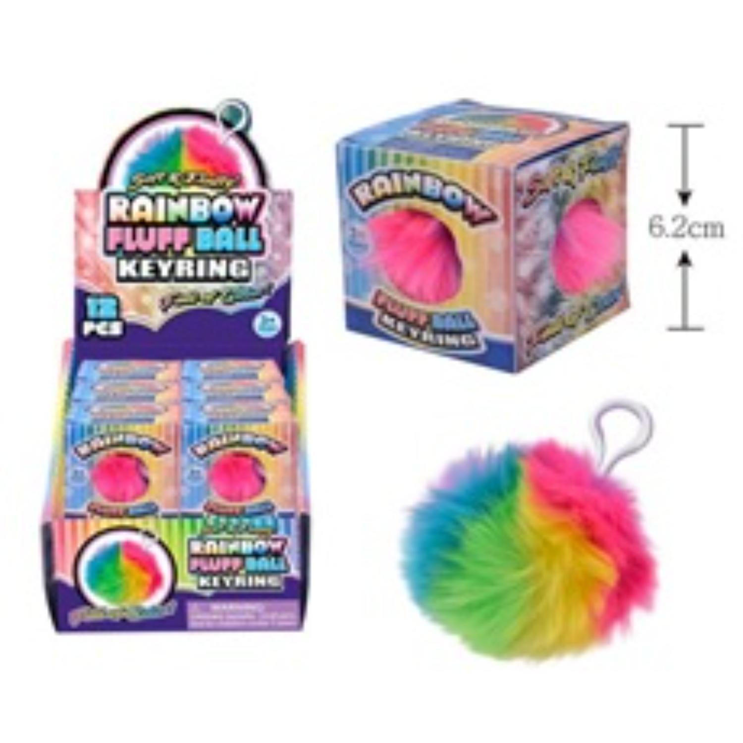Pom pom Rainbow pallo