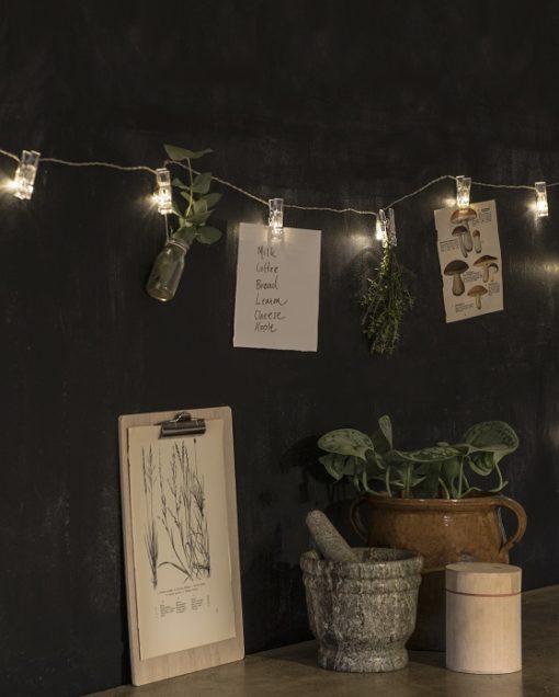Valosarja klipseillä 12LED