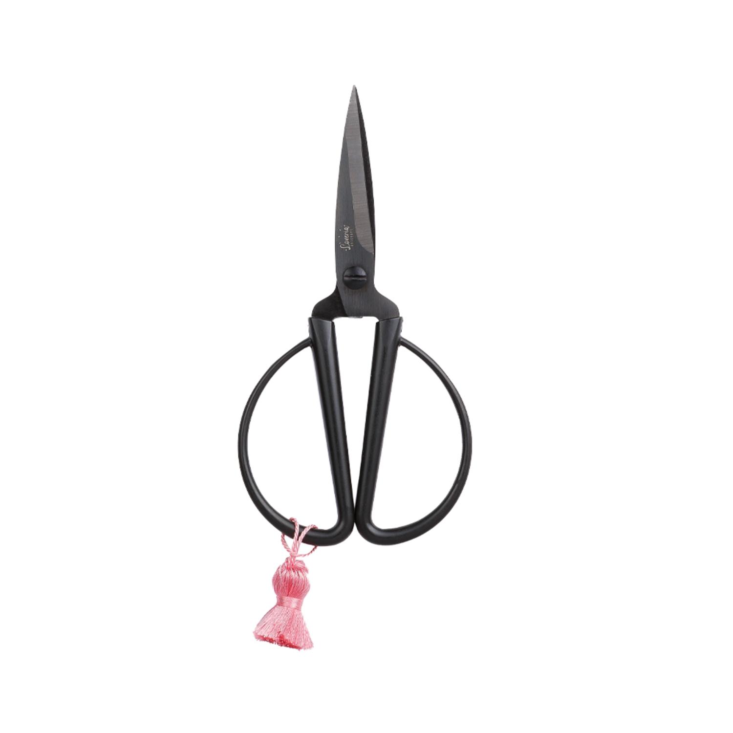 Retrosakset musta 14,5cm