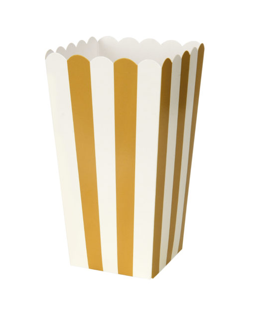 Popcorn-astia raidat kulta 6kpl/pkt