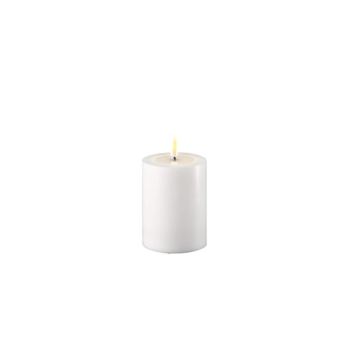 LED pöytäkynttilä valkoinen 7,5cmx10cm