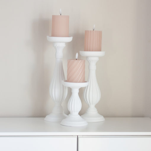 LED-kynttilä raidat pinkki/ Värit haalistuneet ei verkkoon - Image 2