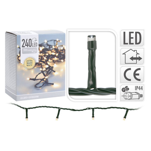 Led valosarja 240 vihreä johto
