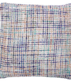 Koristetyyny sini/harmaa 45x45