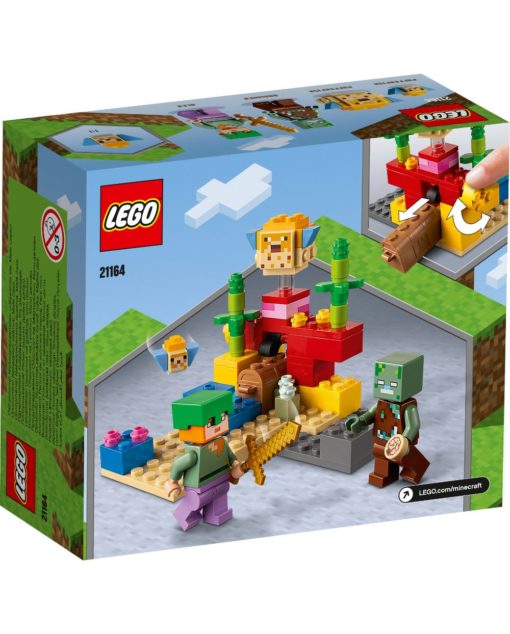 Lego Minecraft 21164 Koralliriutta