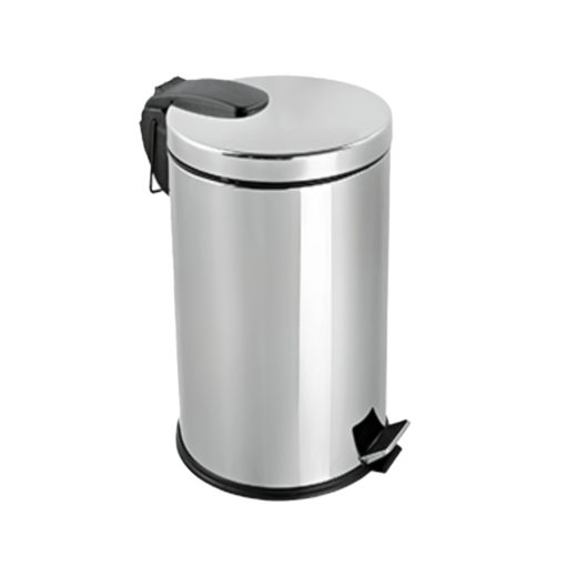 Poljinroskis 40L, teräs, kiiltävä, metallinen