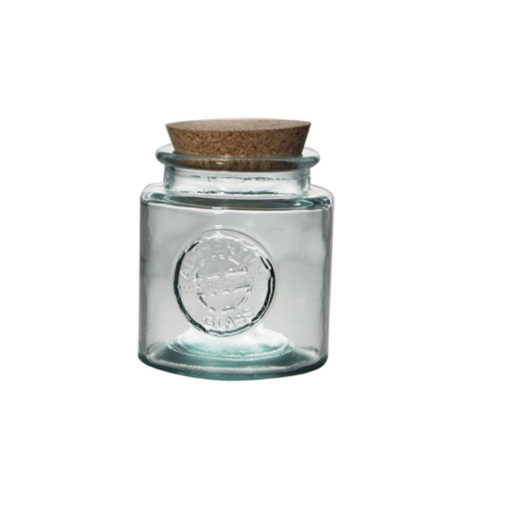 Lasipurkki kierrätyslasia 600ml