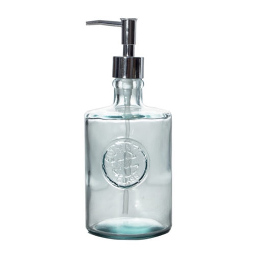 Pumppupullo kierrätyslasia 600ml