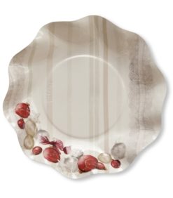 Lautanen 24cm joulupallot 8kpl