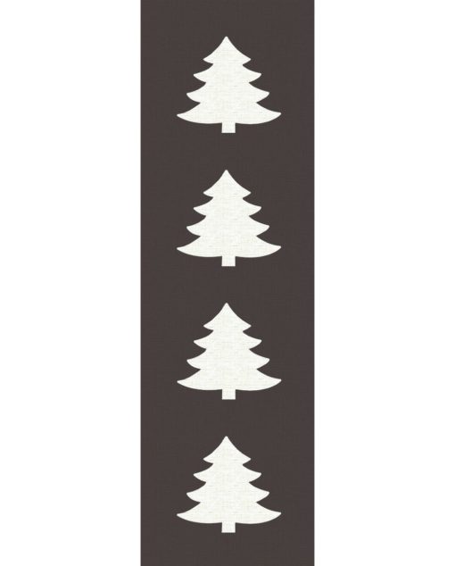 Kaitaliina 40x160cm kuusi harmaa