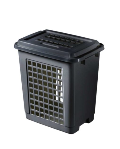 Likapyykkikori 45L harmaa
