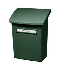 Postilaatikko välikannella vihreä