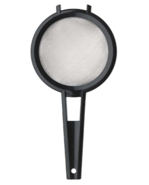 Siivilä 15cm musta