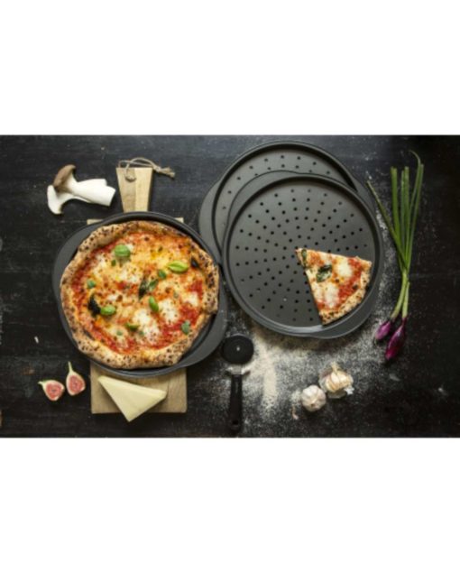 Pizzaleikkuri non-stick musta - Image 2