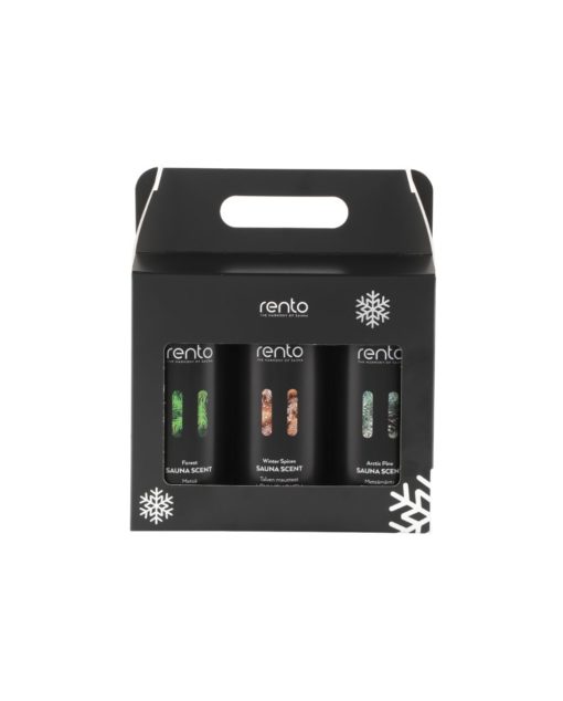 Rento löylytuoksu limited edition lahjapakkaus 3x400ml