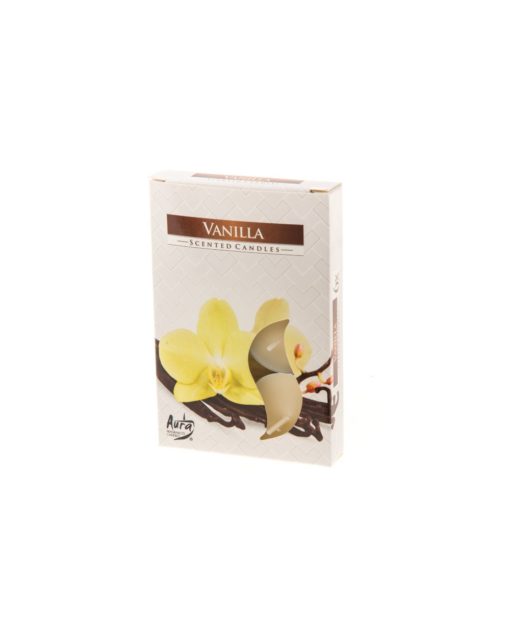 Tuoksulämpökynttilä 6kpl Vanilla