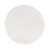 Pyöreä kylpyhuonematto ø80cm valkoinen