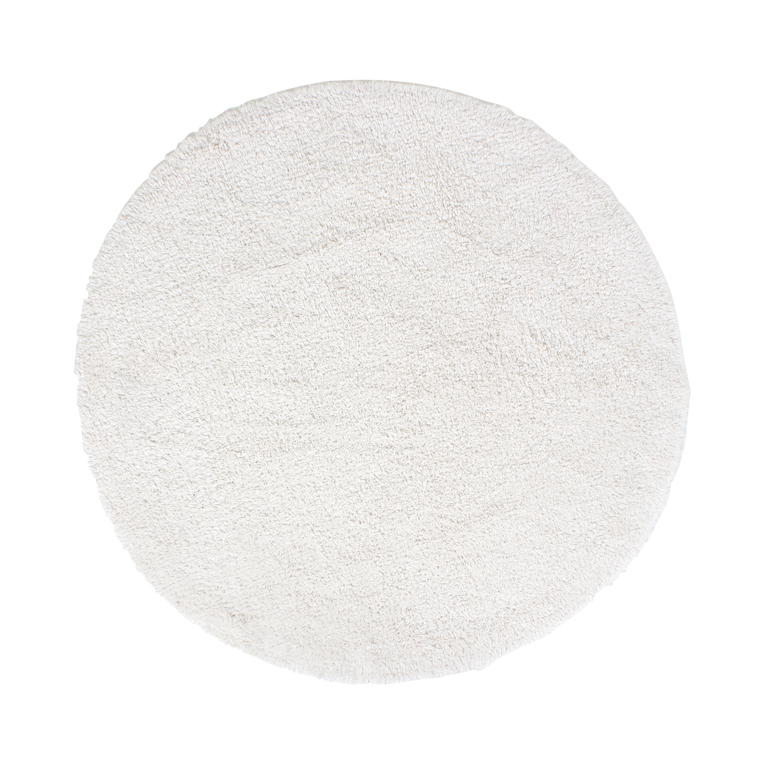 Pyöreä kylpyhuonematto ø80cm valkoinen