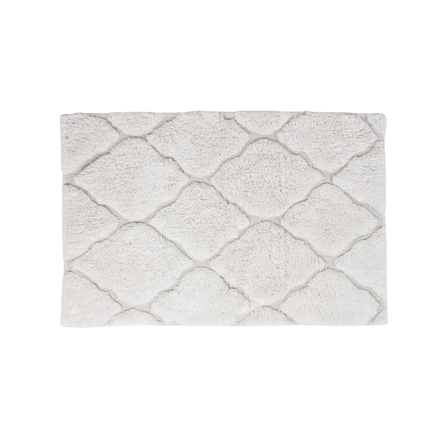 Kylpyhuonematto 60x90cm valkoinen