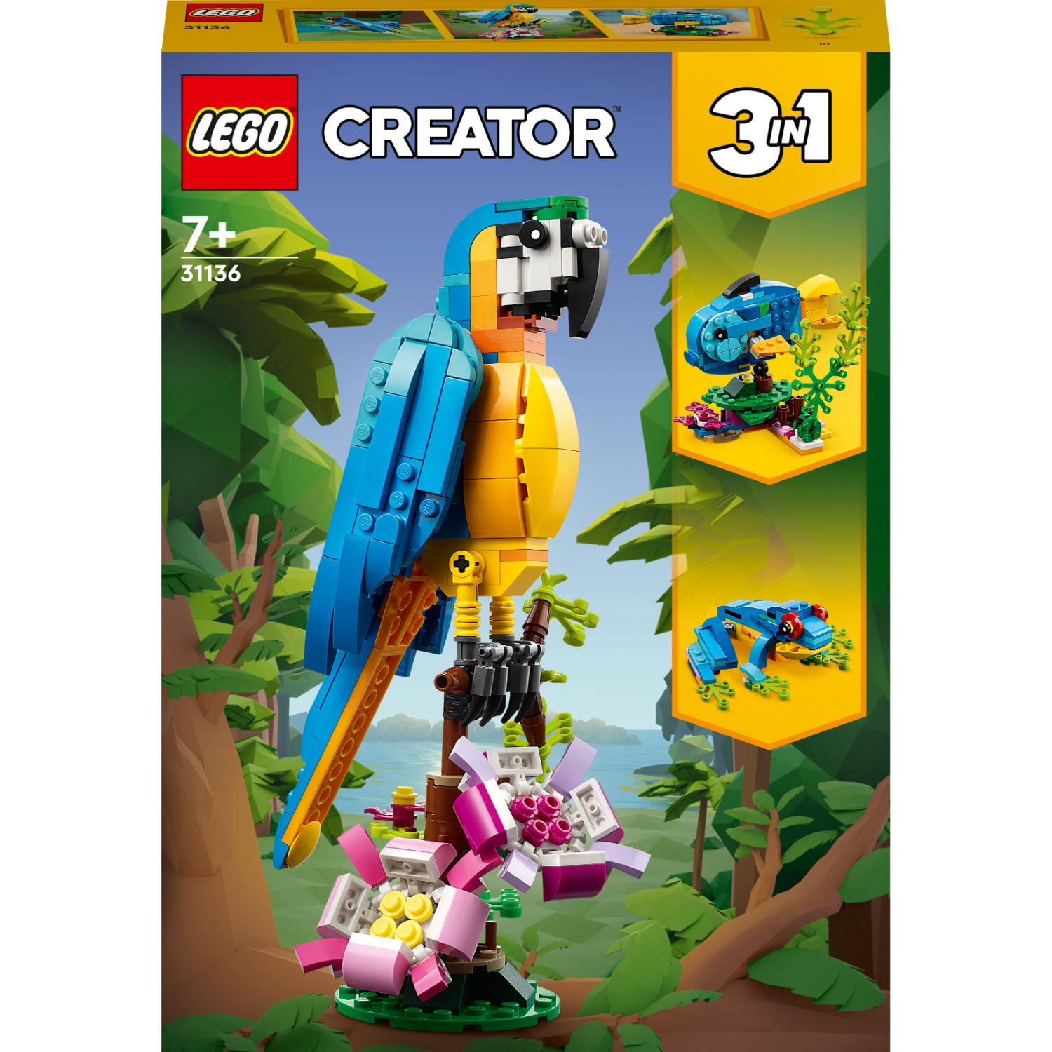 Lego® Creator 31136 3in1 Eksoottinen papukaija - Image 2