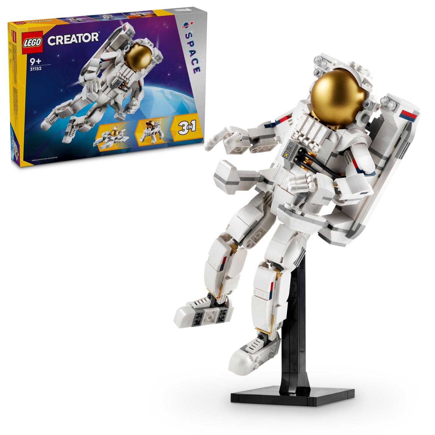 Lego® Creator 31152 Astronautti avaruudessa 3in1