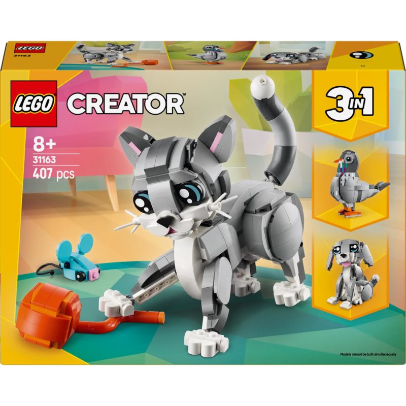 Lego® Creator 31163 3in1 Leikkisä kissa • Etola