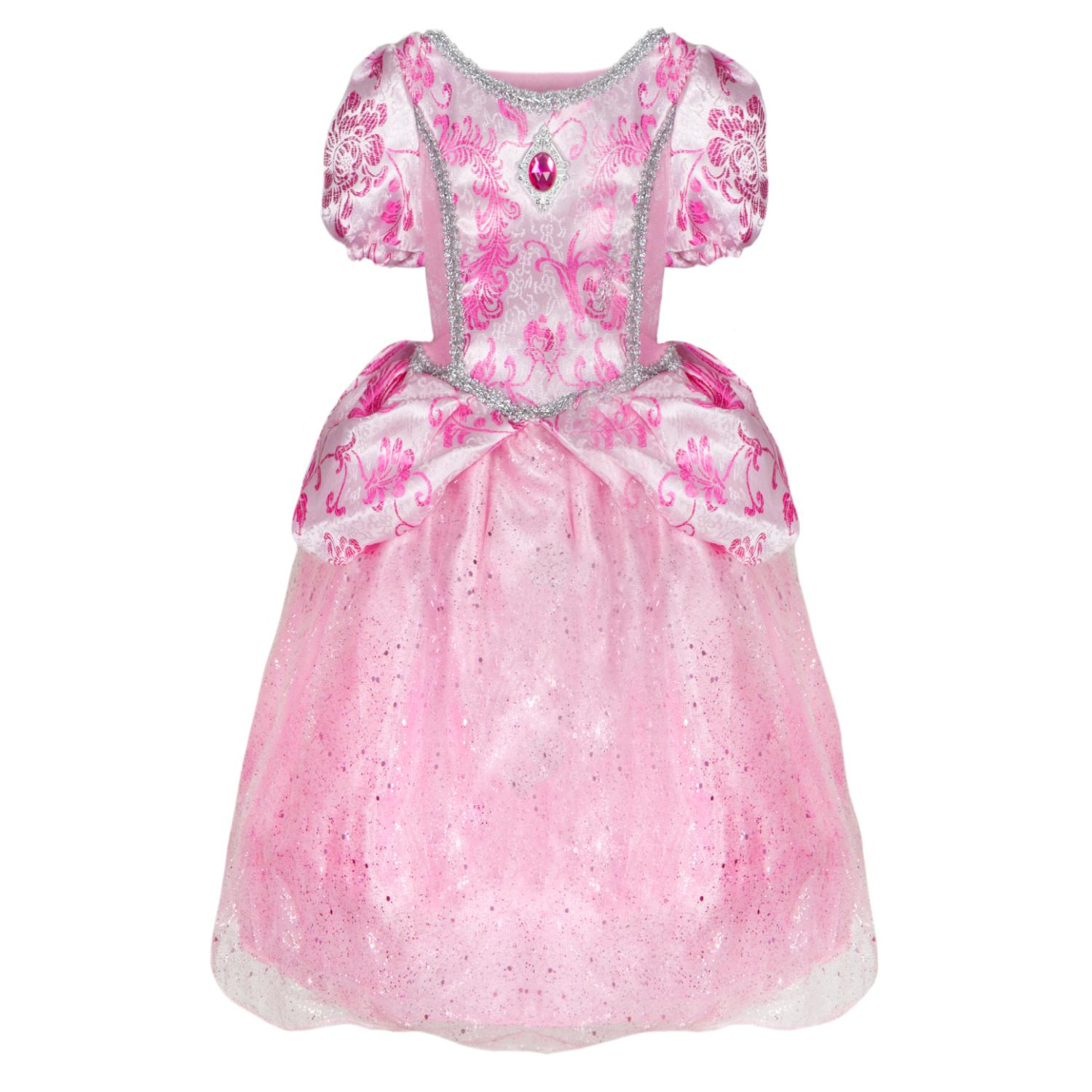 Prinsessamekko pinkki 4-6 vuotiaalle