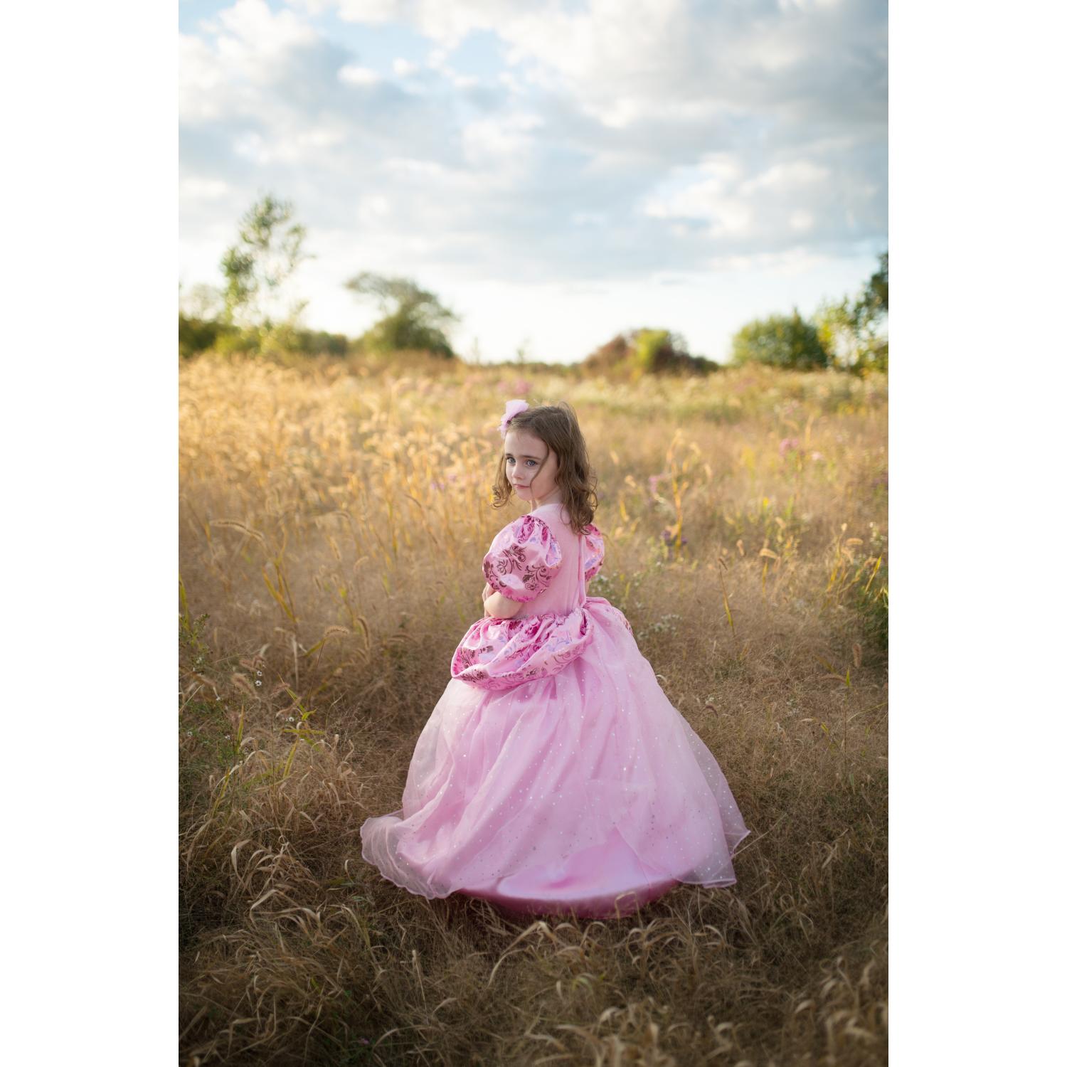 Prinsessamekko pinkki 4-6 vuotiaalle - Image 3