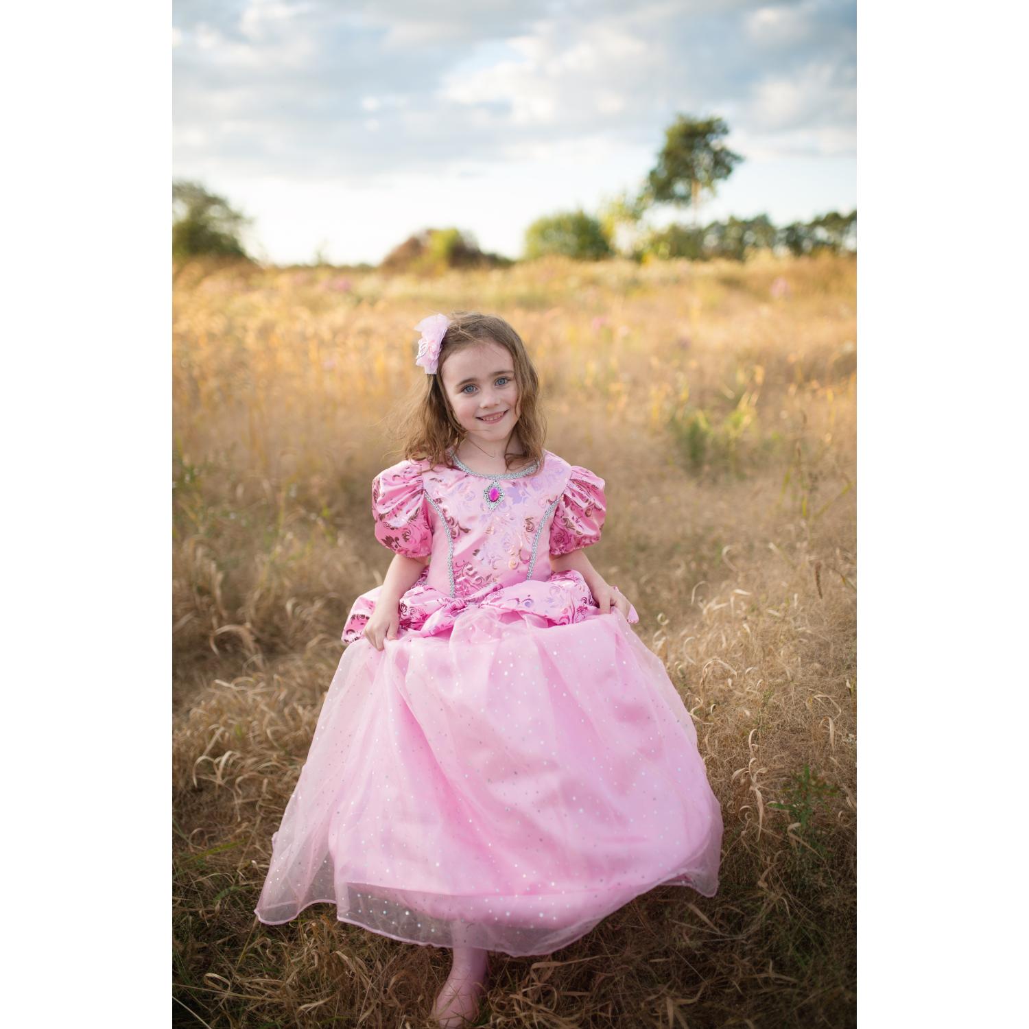 Prinsessamekko pinkki 4-6 vuotiaalle - Image 2