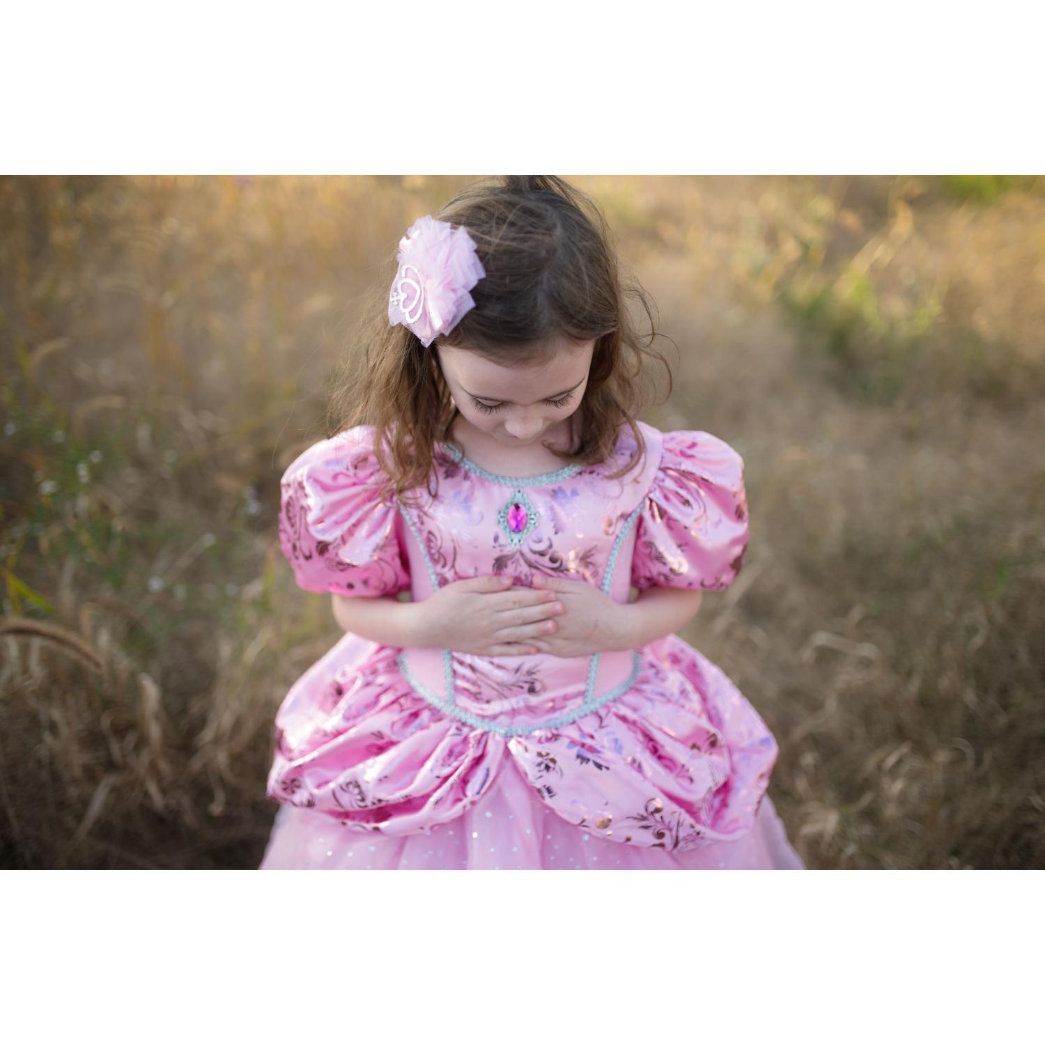Prinsessamekko pinkki 4-6 vuotiaalle - Image 4