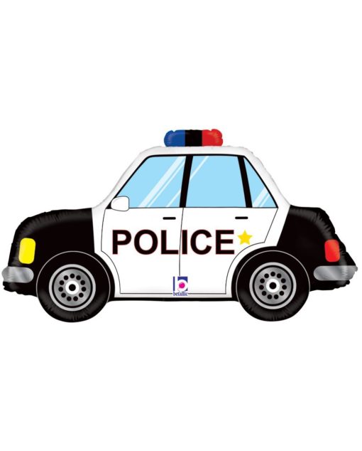 Poliisiauto muotofoliopallo