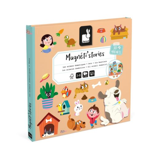 Magneettileikki lemmikit 3-8v